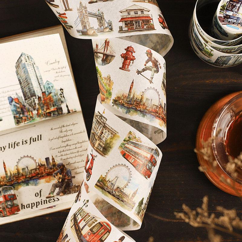 マークス 廃盤マスキングテープ コラージュ 16本セット 中古 マークス