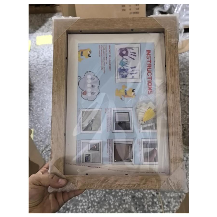 2個セット a3 アートフレーム 子供の絵 収納 額縁 マグネット 木製