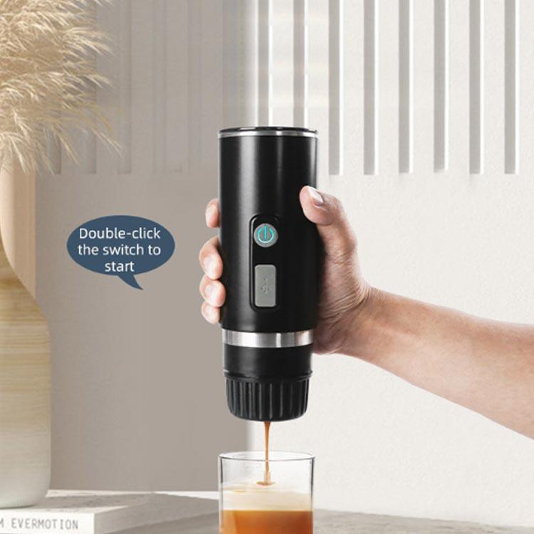 ポータブル 電動 エスプレッソマシン 2in1 トラベルコーヒーメーカー