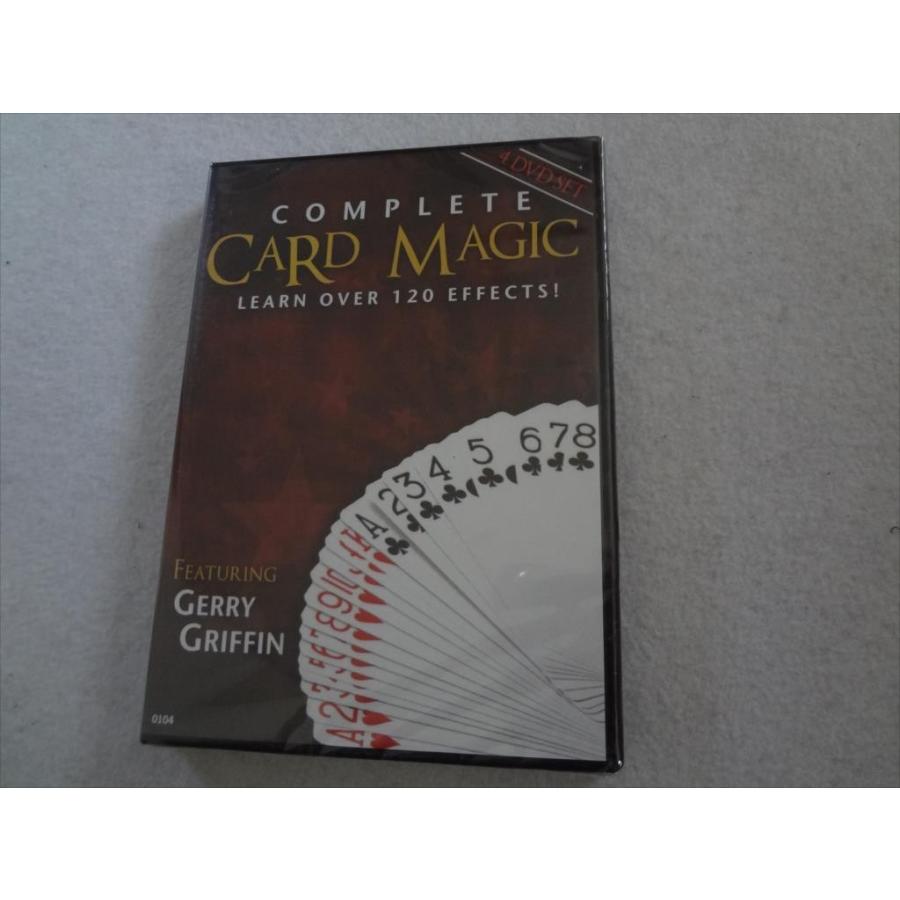 手品 4枚組 DVD Complete Card Magic カードマジック : パーツワイド