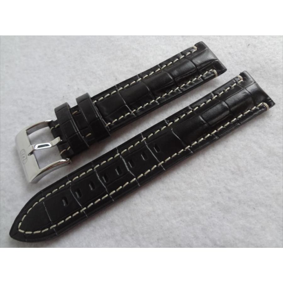 ドイツ製 Di-Modell ブライトリングstyle クロコダイル型押し腕時計