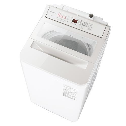 長期保証付】パナソニック(Panasonic) NA-FA8H5-W ホワイト 全自動洗濯