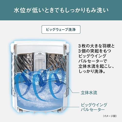 設置】パナソニック(Panasonic) NA-F7PB3-W(ホワイト) 全自動洗濯機 上