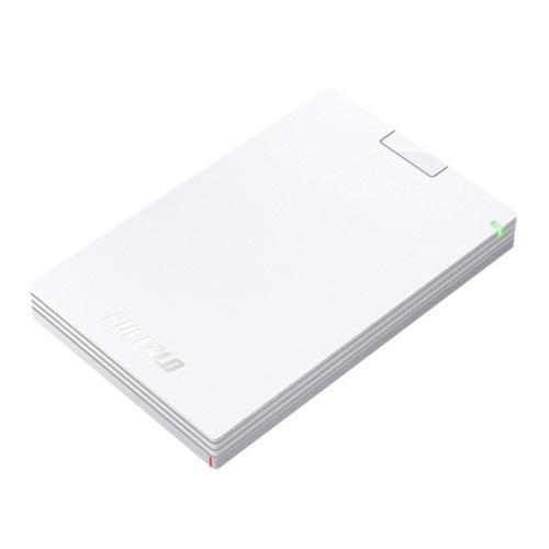 BUFFALO（バッファロー） HD-PCG1.0U3-BWA ホワイト ポータブルHDD 1TB