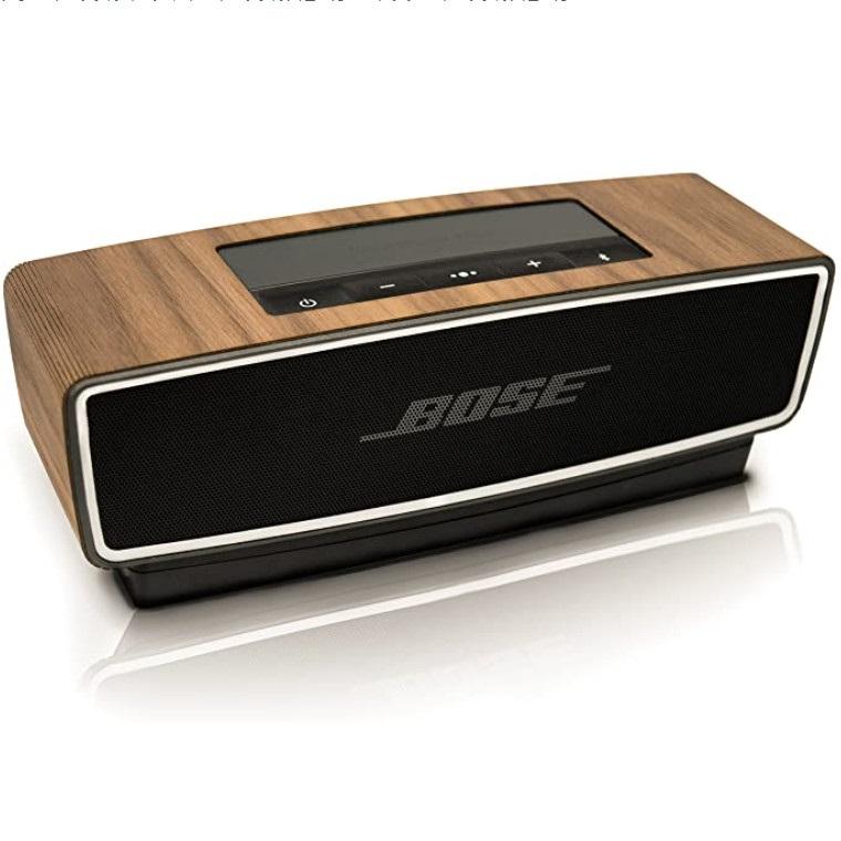 Balolo Bose SoundLink Mini II専用 ウォルナットウッド 木製 カバー