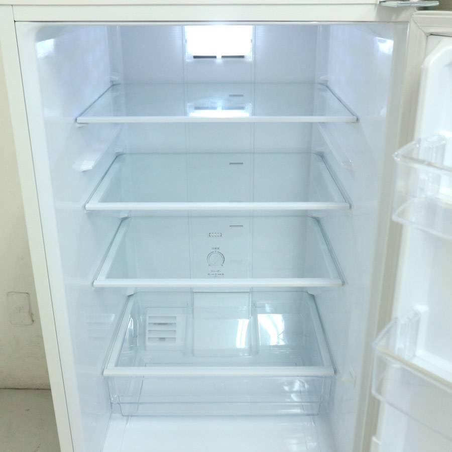 AQUA（アクア） 冷蔵庫 2ドア 201L AQR-20M (右開き/ミルク) 中古 耐熱