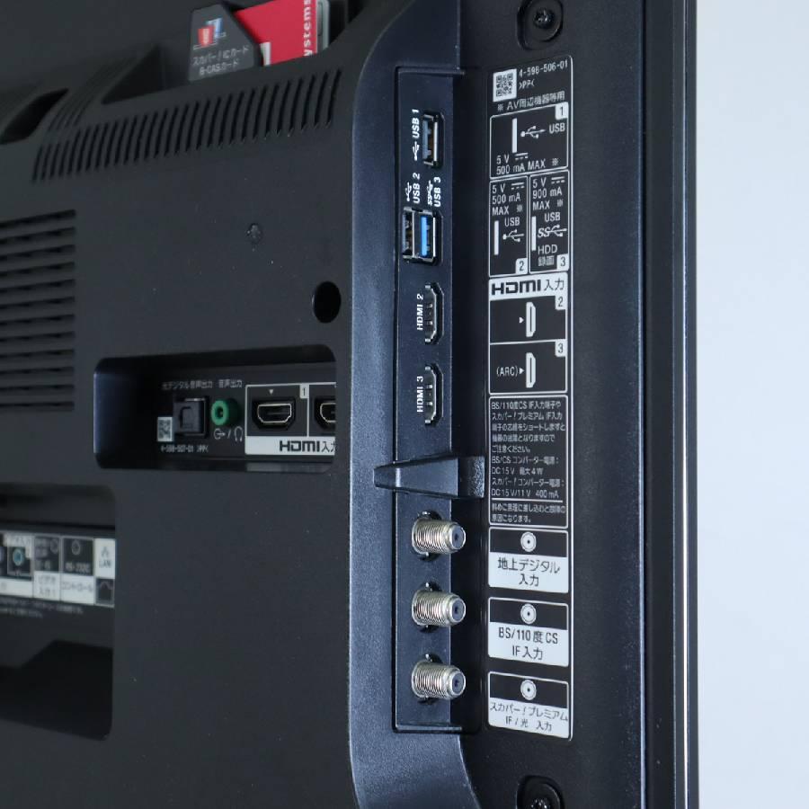 BRAVIA SONY テレビ 43V型 4K対応パネル KJ-43X8000E (2018年製) 中古