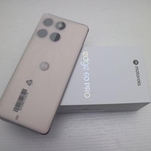 新品未使用 SIMフリー motorola edge 60 pro カルサイトホワイト
