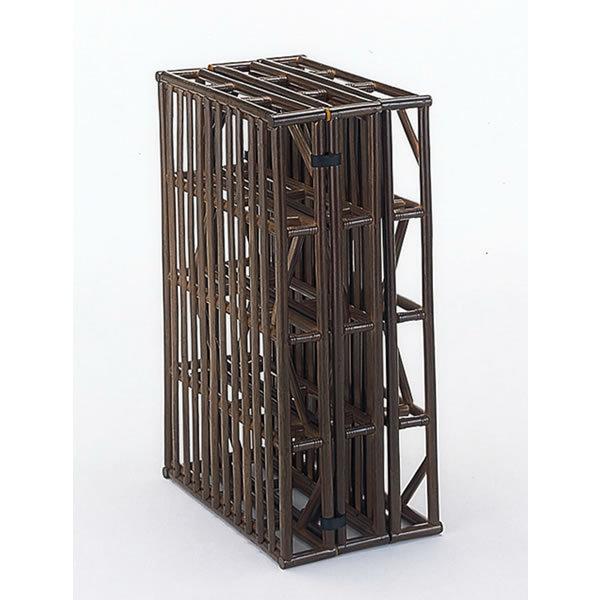 折り畳みベッド ラタンベッド すのこベッド/ Bed 籐すのこベッド (3