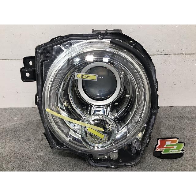 ラパン HE33S 純正 左ヘッドライト/ランプ キセノン HID レベライザー