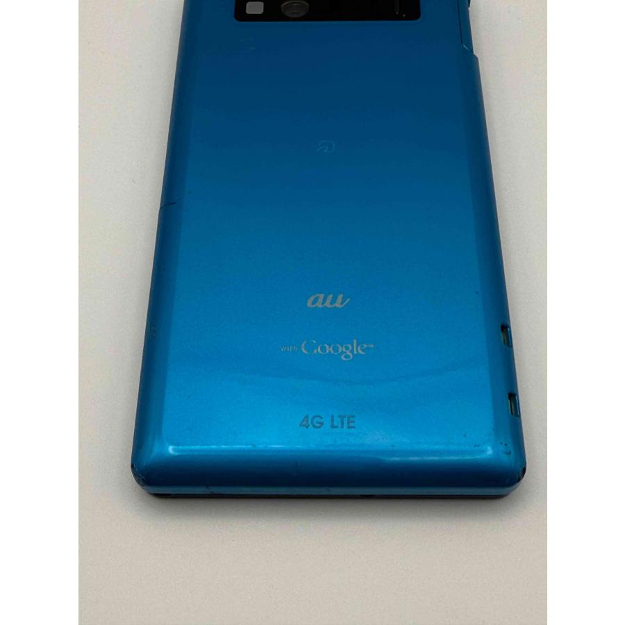 AQUOS SERIE au PHONE SHL21 アクオスフォン スマホ ブルー 青 (2