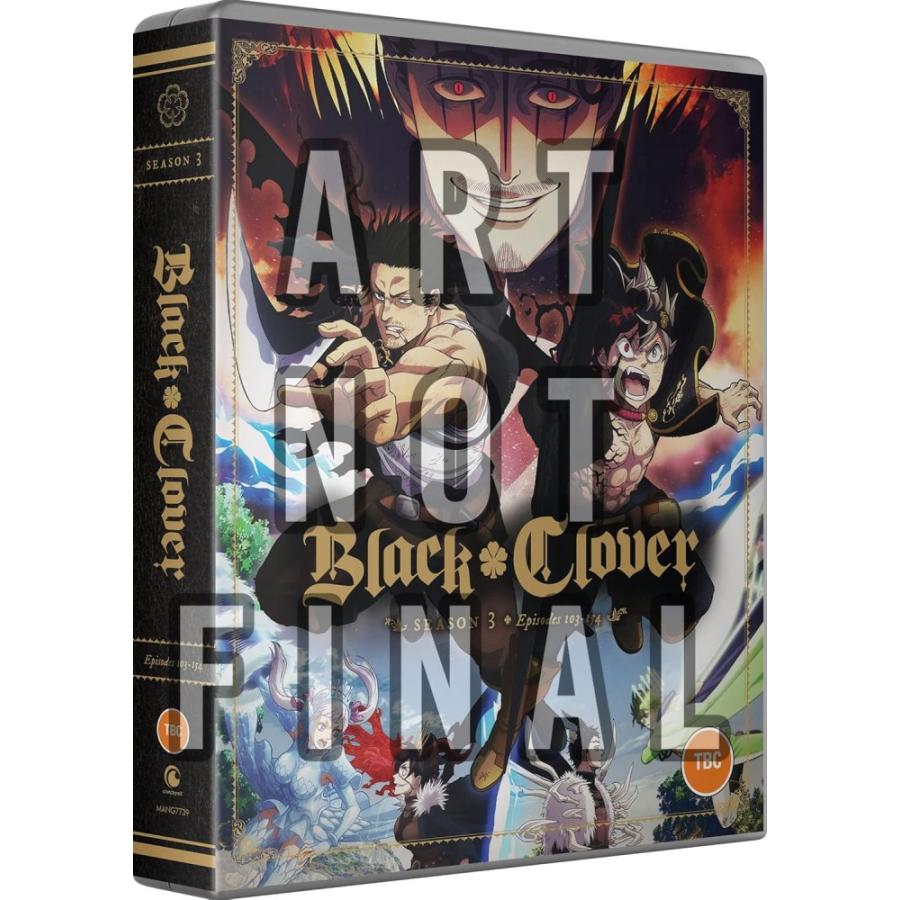 ブラッククローバー 3期 全52話 DVD 1300分（103〜154話） ブラクロ