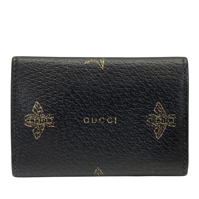 GUCCI（グッチ） 495071 6連 キーケース 蜂 ハチ モチーフ ロゴ レザー