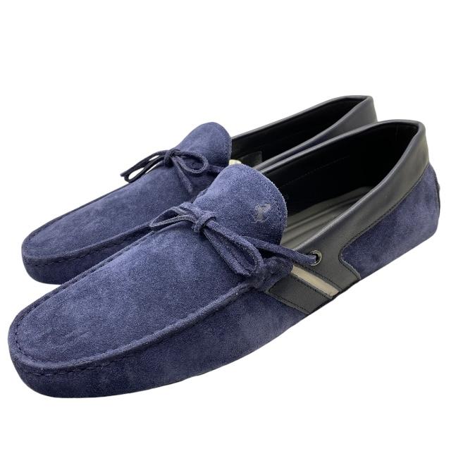 美品】トッズ×フェラーリドライビングシューズスエードブラック7サイズ