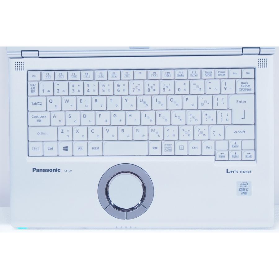 Let's note LV ノートパソコン 10世代Corei7 16GBメモリ LTE 大容量SSD