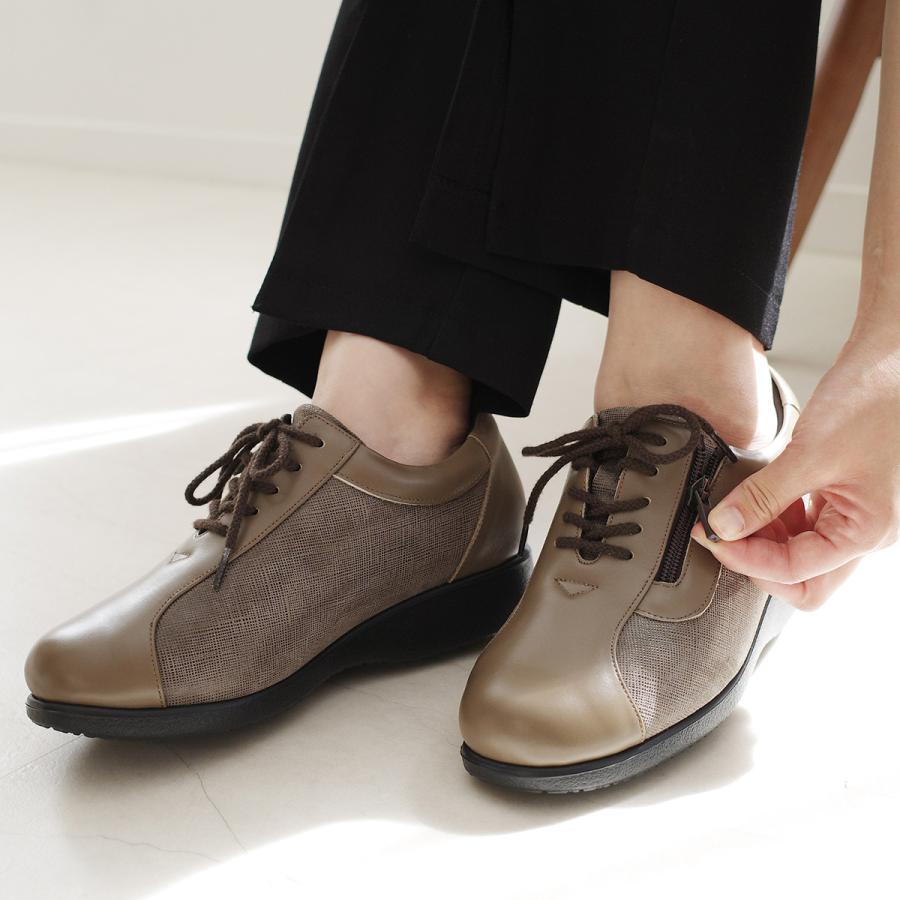 スニーカー 本革 レディース 日本製 歩きやすい 痛くない 履きやすい