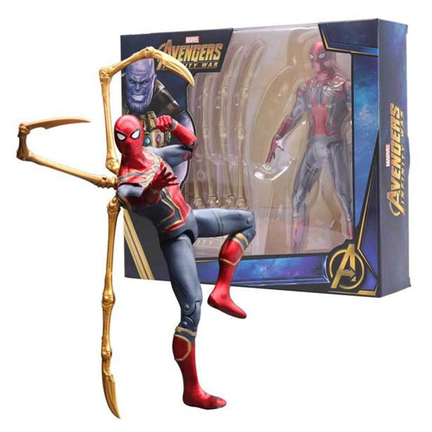 スパイダーマン 可動フィギュア 【アベンジャーズ】高さ約18cm : EIWA