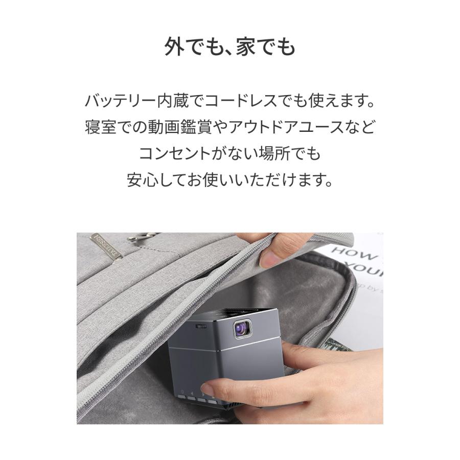 小型プロジェクター ピコキューブ Plus Picocube 天井 家庭用 高画質