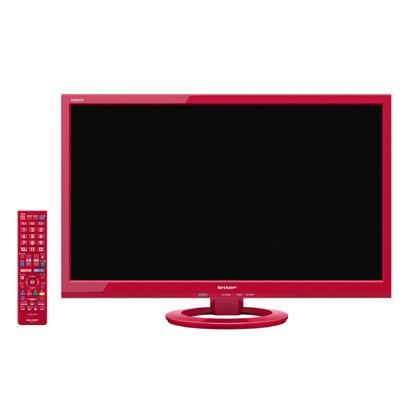 AQUOS シャープ SHARP LC-24K30-R 24V型 液晶TV レッド 新品 送料無料