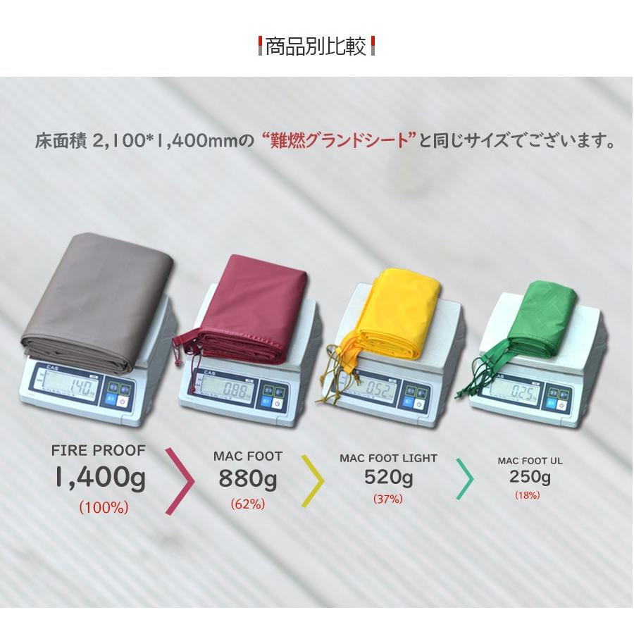 Nordisk ウトガルド13.2用 一体型用 グランドシート ハイクオリティ