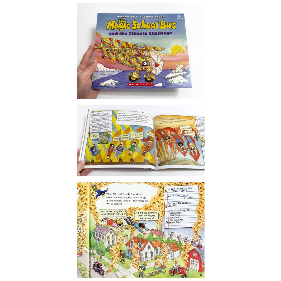 Scholastic The Magic School Bus ベストセレクション 英語絵本6冊BOX