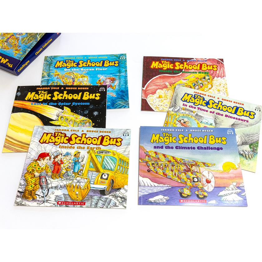 Scholastic The Magic School Bus ベストセレクション 英語絵本6冊BOX