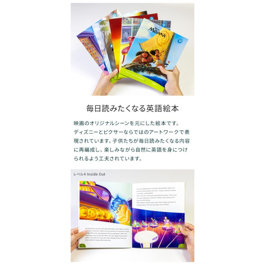 Disney（ディズニー） 絵本 英語 Disney Kids Readers Level 4 Pack