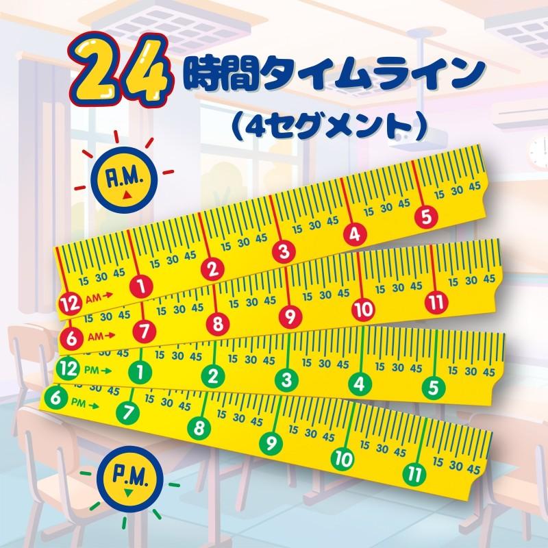 ラーニング リソーシズ 【算数教材 学習時計 マグネット式 経過時間