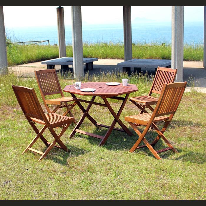 イケア（IKEA） ガーデン テーブル セット 110幅 ガーデン5点セット