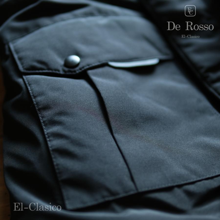 新品*De Rosso* Filling90% ダウンジャケット ブラック 黒 デロッソ