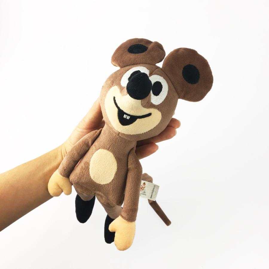 クルテク ぬいぐるみ（L）ねずみ30cm【チェコ製 マスコット もぐら