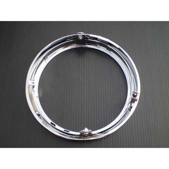 ヘッドライトリム セット インナーリム付き 180mm ゼファー400 χ カイ