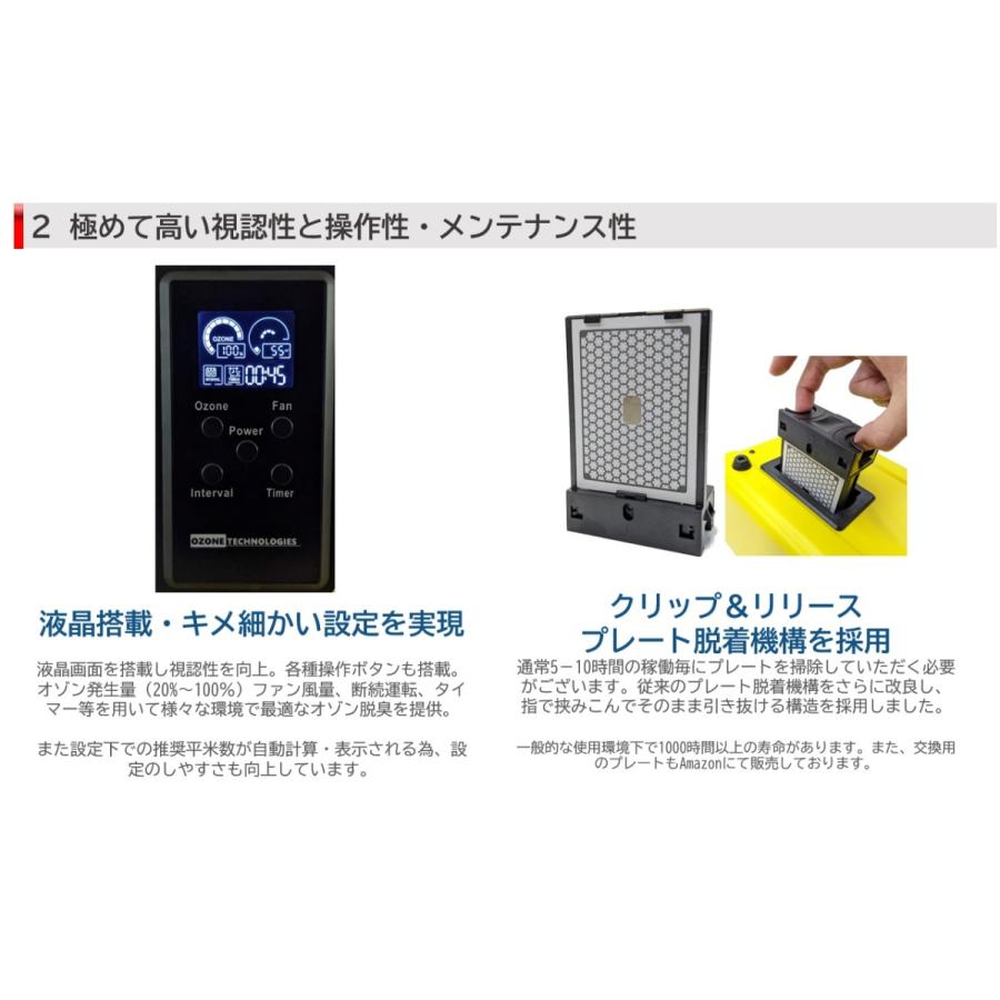 最新上位版】 オゾン発生量10000mg 業務用オゾン脱臭器 【日本仕様