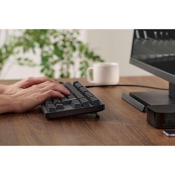 ELECOM（エレコム） 赤軸 テンキーレス 有線 メカニカル テンキーレス