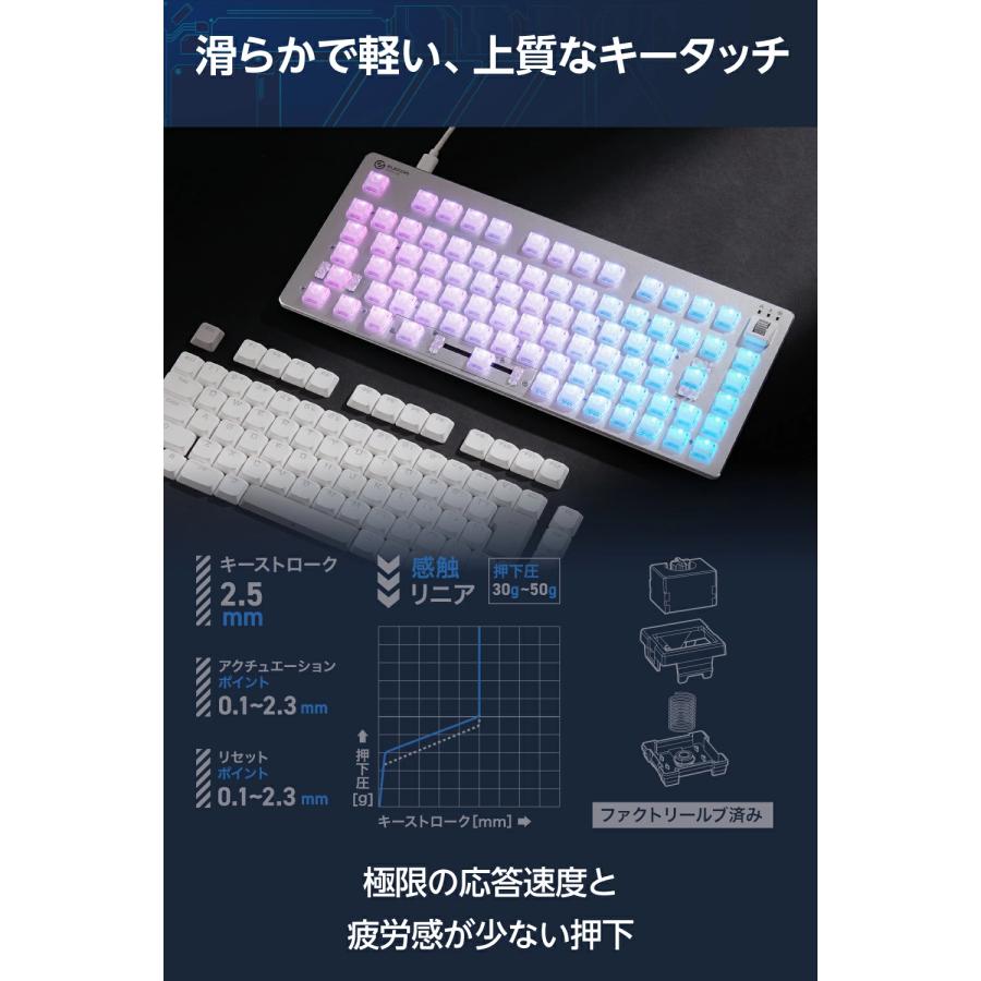 ELECOM（エレコム） V custom ゲーミング キーボード 75％サイズ