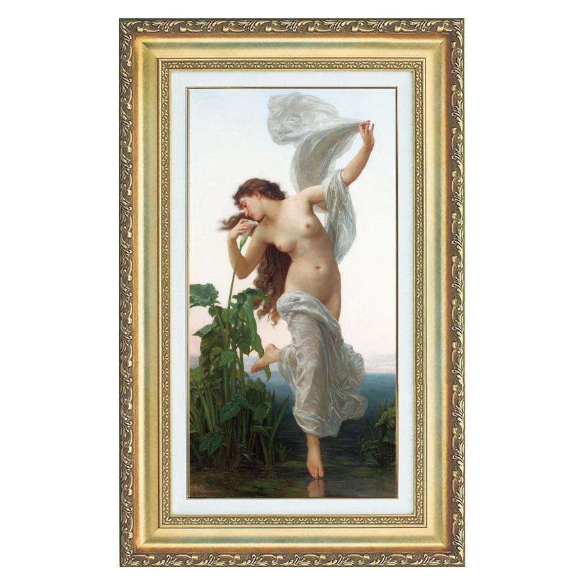 ブグロー 夜明け（オーロラ） 立体複製名画 絵画 額付き インテリア