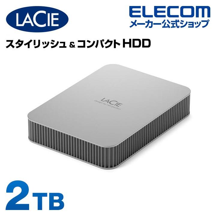 ELECOM（エレコム） LaCie Mobile Drive 2TB ポータブル 外付け HDD