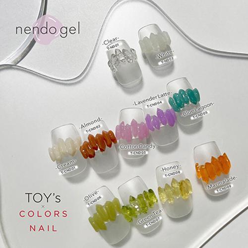 TOY's × INITY nendo gel ネンドジェル 色付き 粘土ジェル 8g 9色から