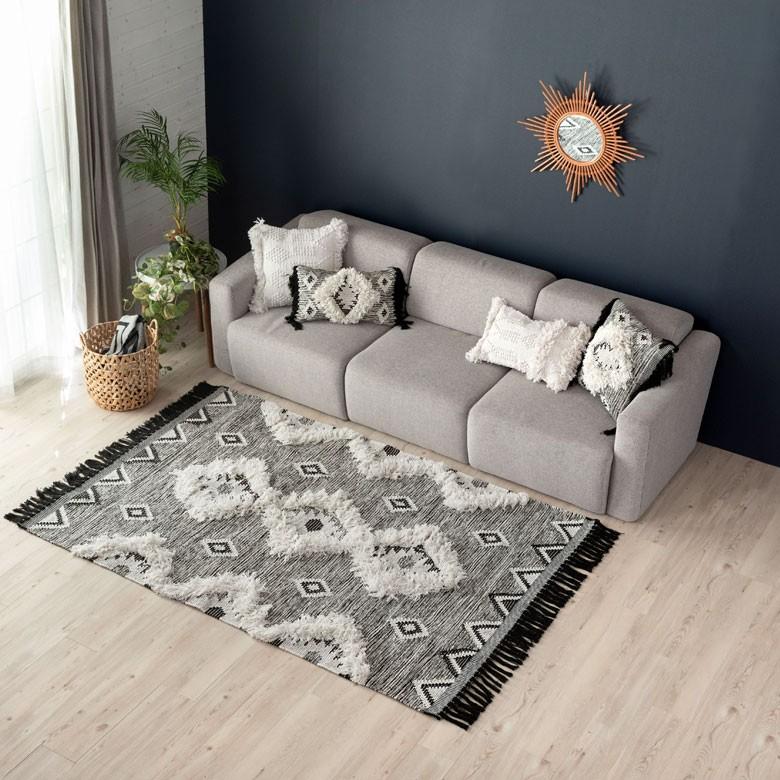 レア】WTW ラグマット 200×140 ネイティブ柄 オルテガ柄 レア】WTW