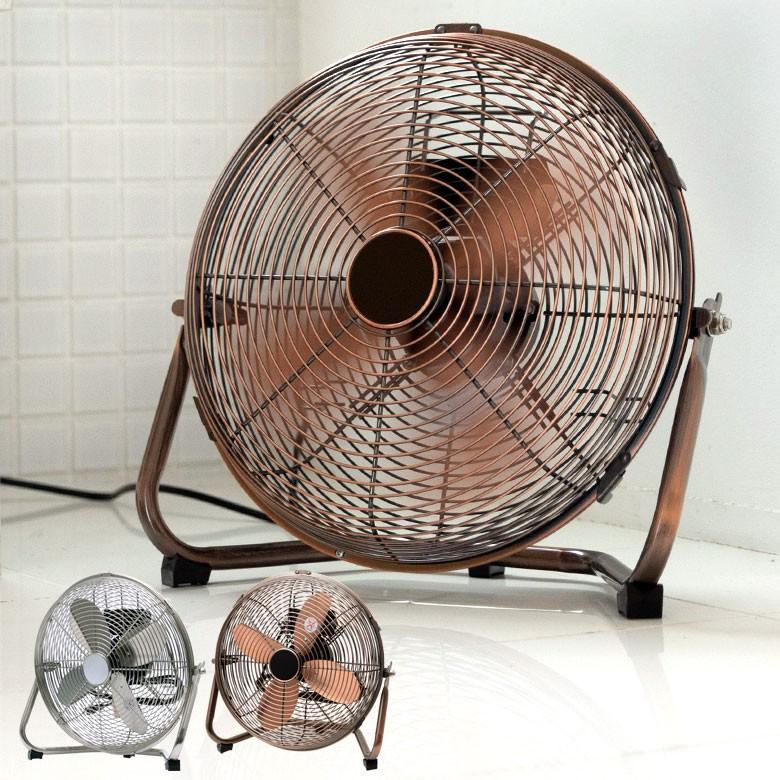 サーキュレーター 送風機 扇風機 小型 シルバー ブロンズ シンプル