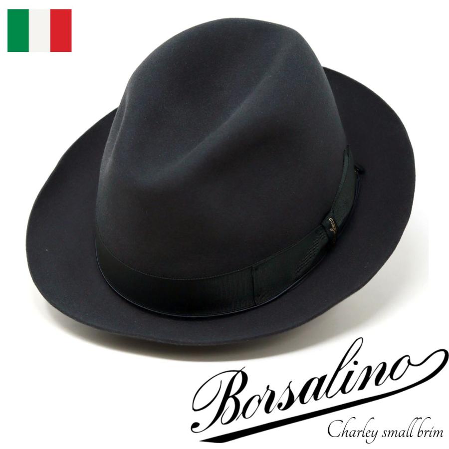 Borsalino（ボルサリーノ） borsalino Italy ハット ファーフェルト