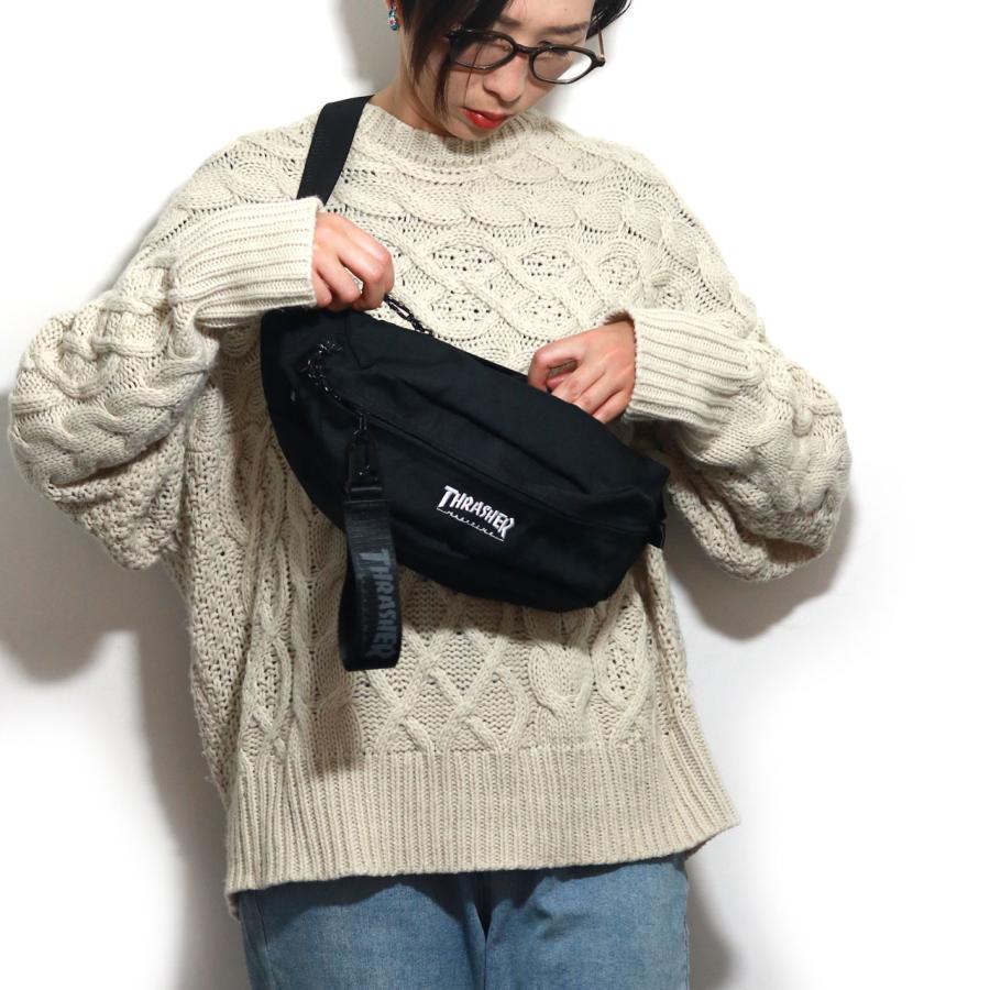 THRASHER（スラッシャー） ボディバッグ ウエストポーチ ウエスト