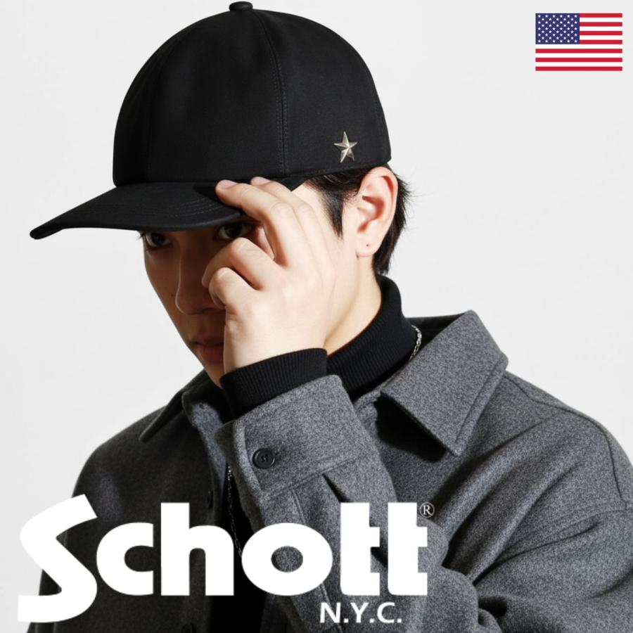 Schott N.Y.C（ショット） Schott キャップ メンズ レザーキャップ