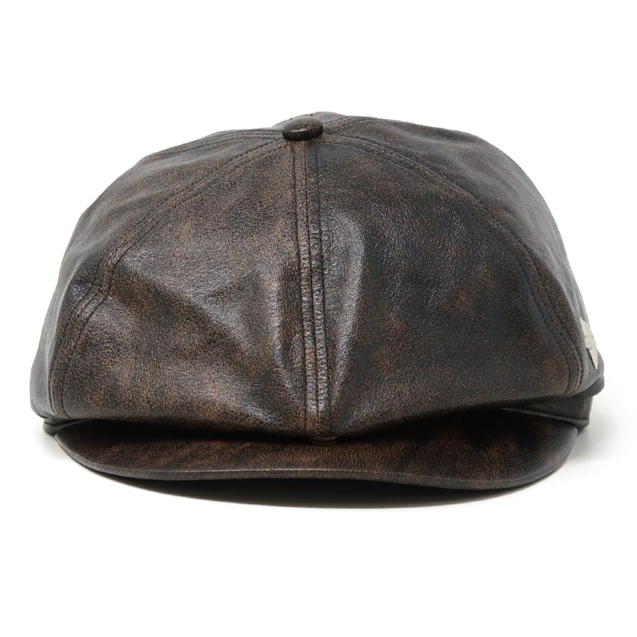 Schott N.Y.C（ショット） キャスケット レザー ハンチング 本革