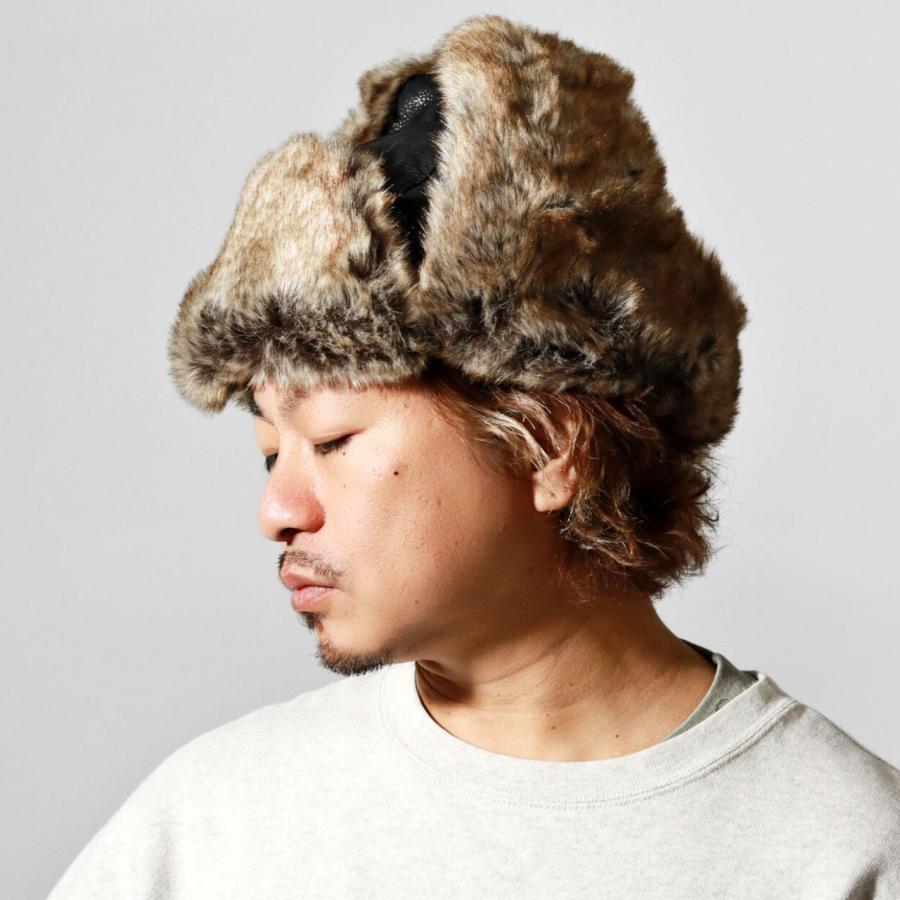 STETSON（ステットソン） レザー フライトキャップ 牛革 リアルレザー