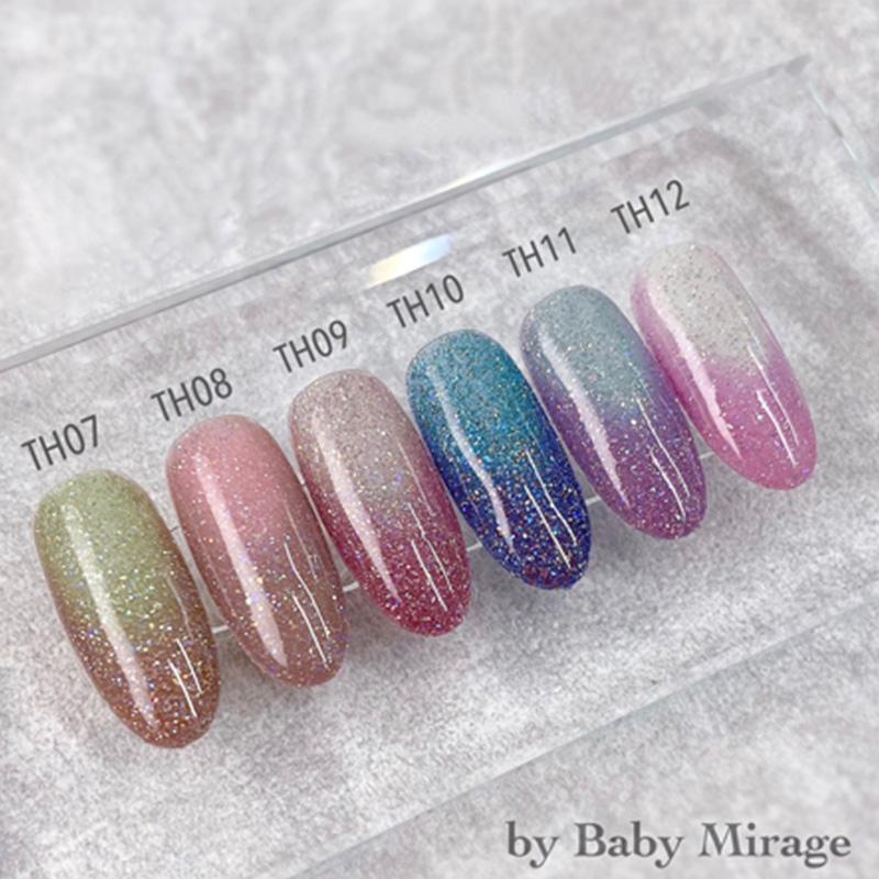 ベビーミラージュ Baby Mirage カラージェル THERMO FLASH 3g 6色から