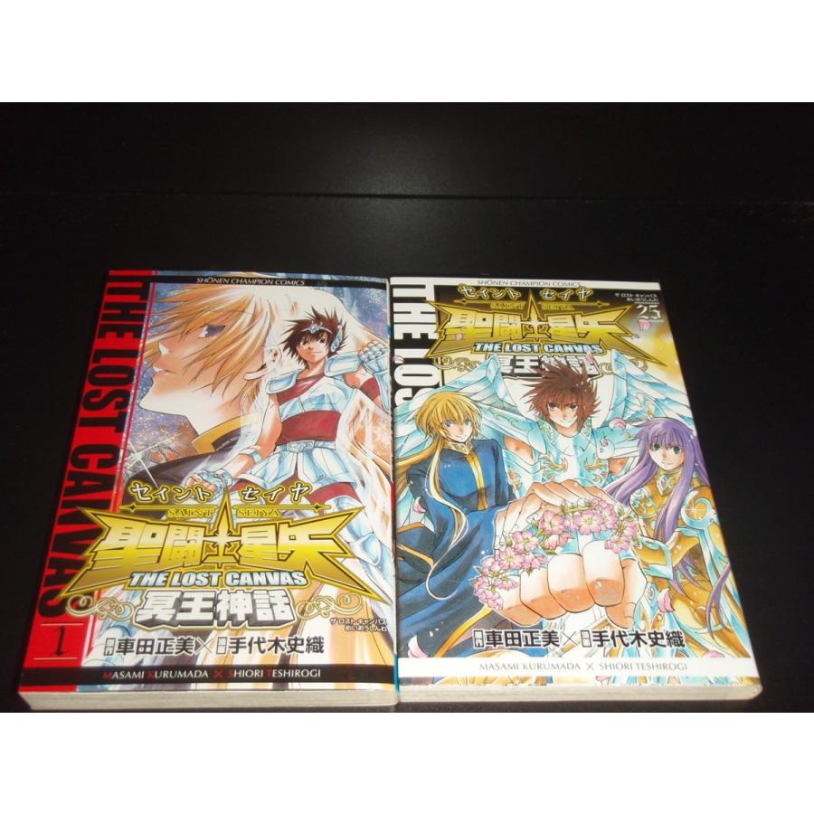 聖闘士星矢 THE LOST CANVAS 冥王神話 全25巻 中古コミック 漫画