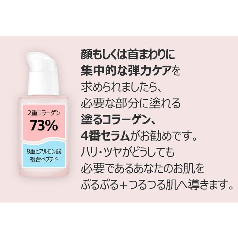 numbuzin ナンバーズイン 4番 ぷるんとコラーゲン73％セラム 美容液