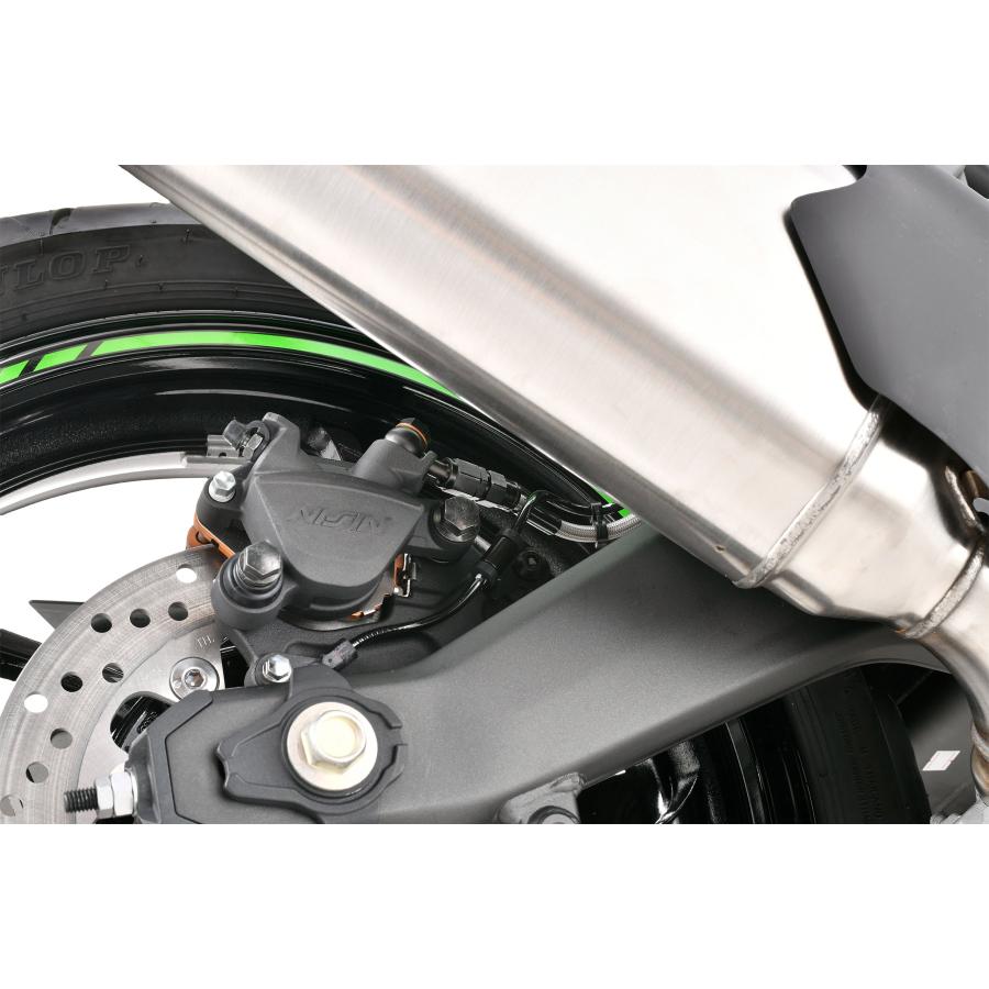 スウェッジラインプロ リアホースキット レッド＆ブルー／ Ninja ZX