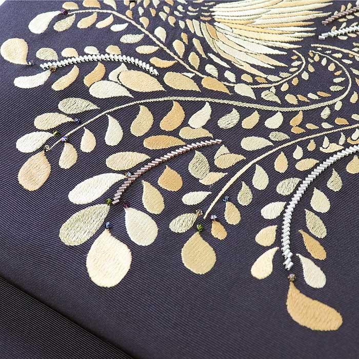 衿秀 公式 帯 名古屋帯 おび 帯 九寸 Legend レジェンド 不死鳥